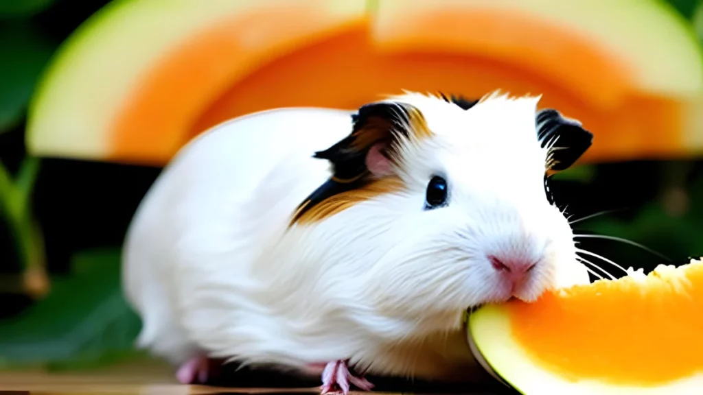 Can guinea pigs eat cantaloupe
