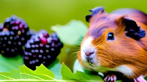 Can Guinea Pigs Eat Blackberries: