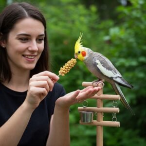 Cockatiel training